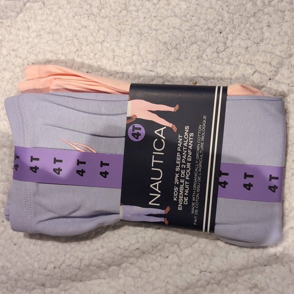 Kids Sz 4T: Nautica 2pk Sleep Pant